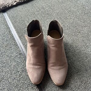 Women's Taupe Ankle Boots